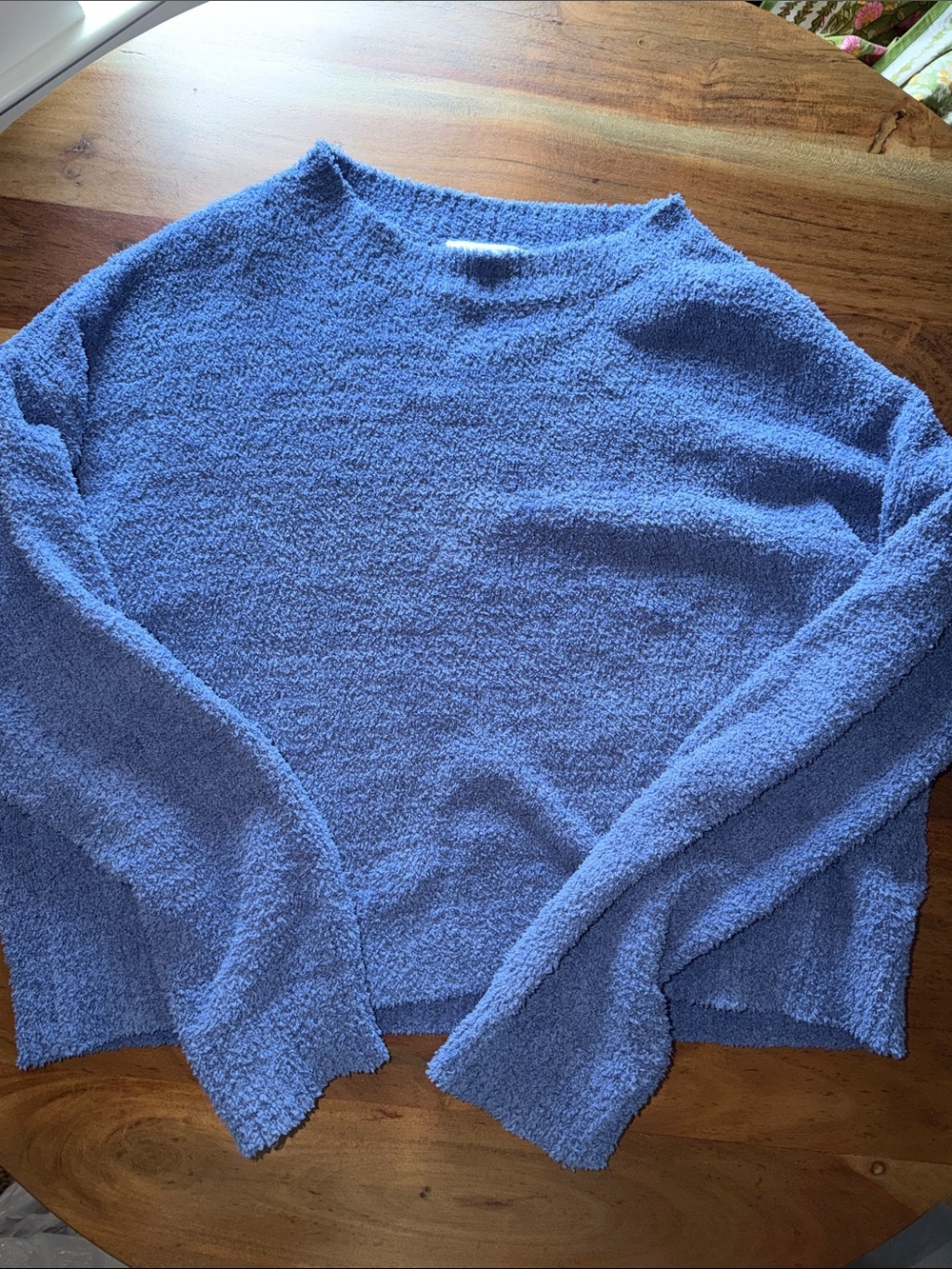 Double Zero Periwinkle Blue Crewneck Sweater